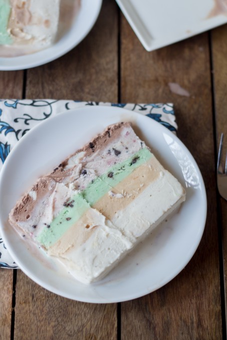 Alcoholic Ice Cream Cake