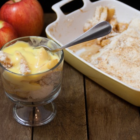 Apple Crisp in a Bowl