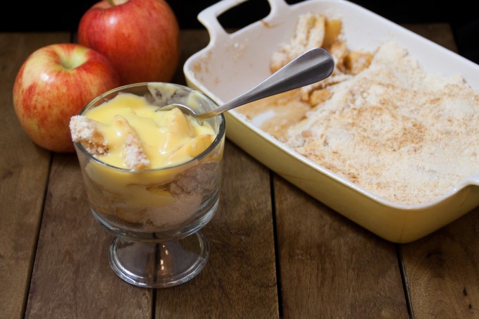 Apple Crisp in a Bowl