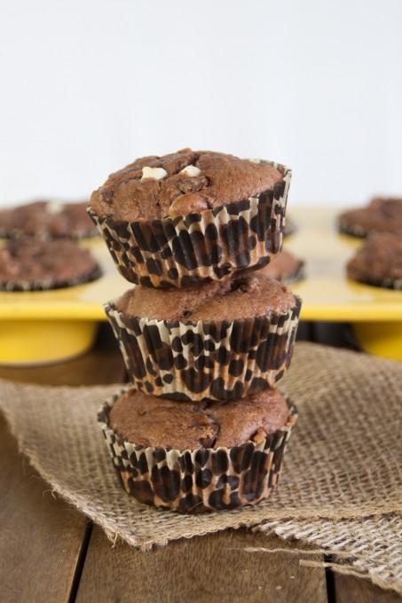 Chocolate Muffin Stack