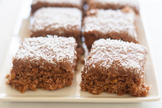 Coconut Chocolate Slice 4