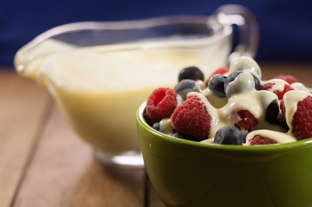 Custard & Fruit