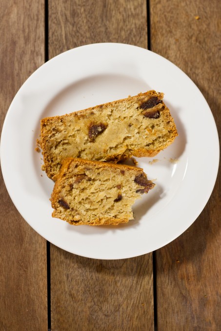 Date Loaf Slice