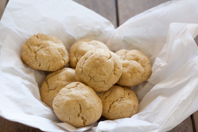 Gingernuts in Bowl