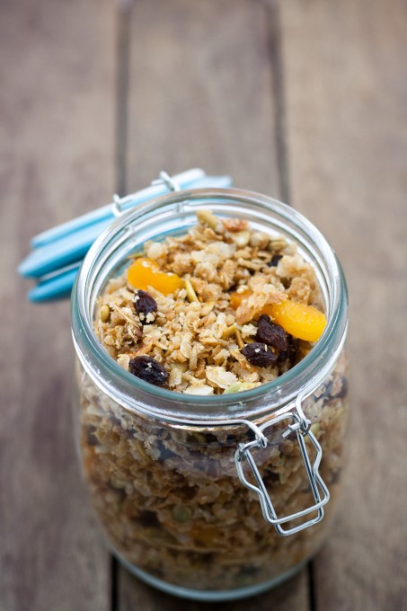 Granola in Jar