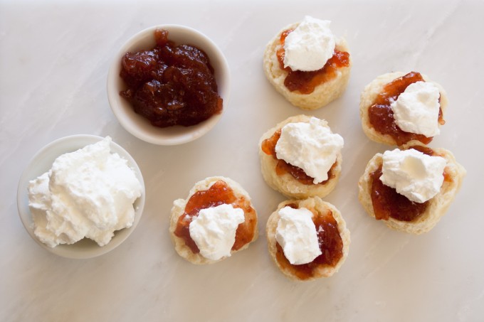 Aerial View of Scones