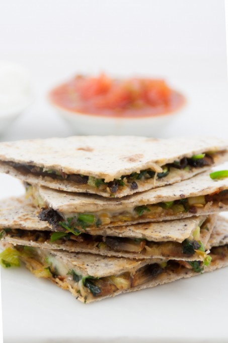 Vegetable & Cheese Quesadilla 3