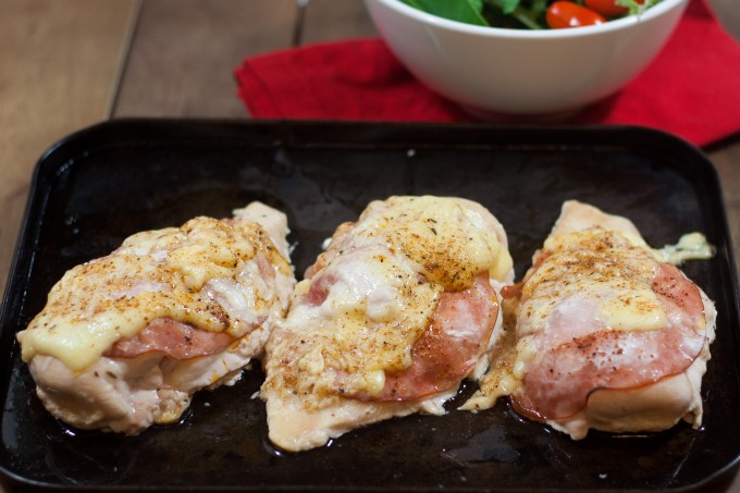 Cajun Chicken on Baking Tray