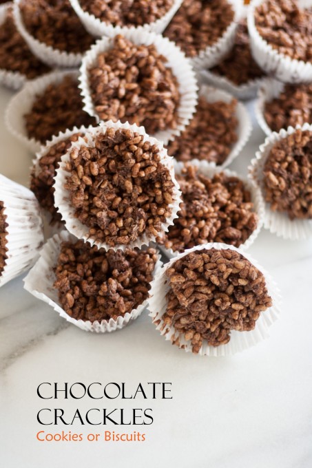 Chocolate Crackles with Name on Photo