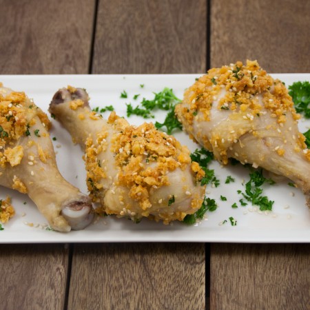 Golden Sesame Drumsticks