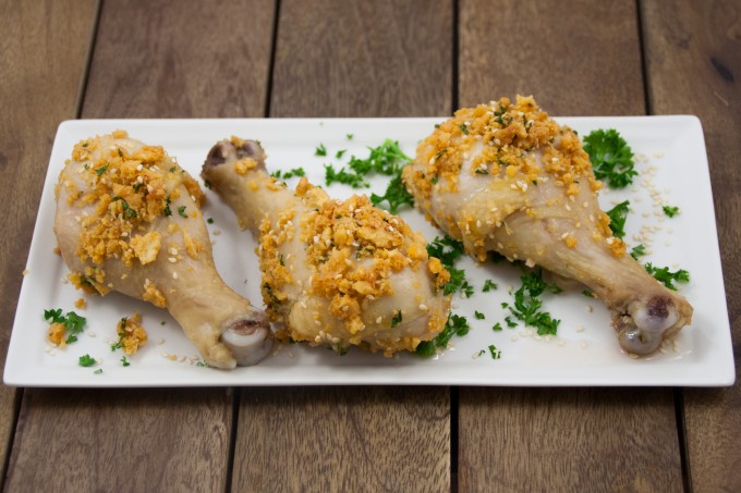 Golden Sesame Drumsticks