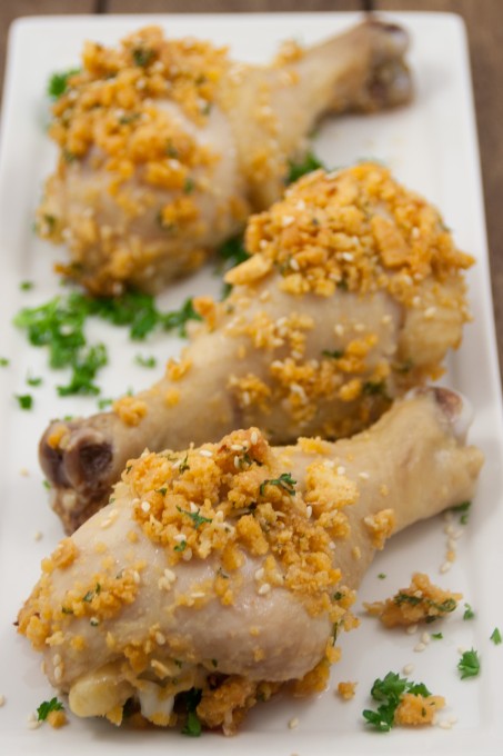 Golden Sesame Drumsticks