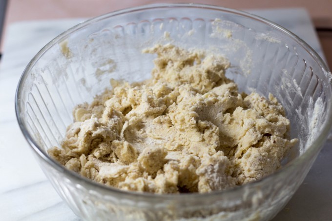 Making Scones - Dough