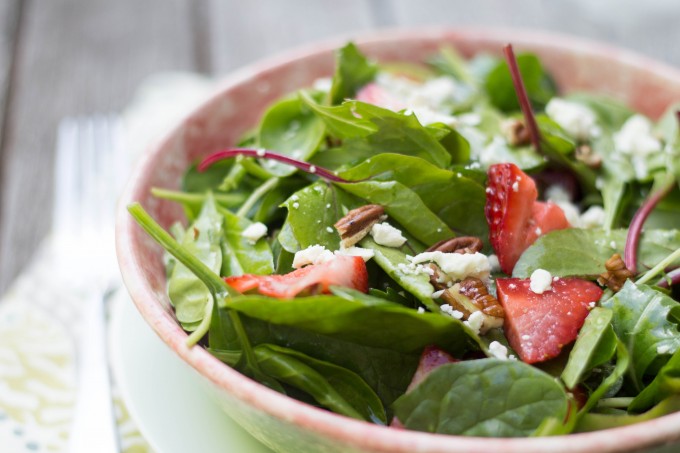 Spring Salad with Strawberries