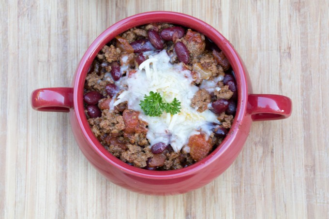 Bowl of Beef Chili