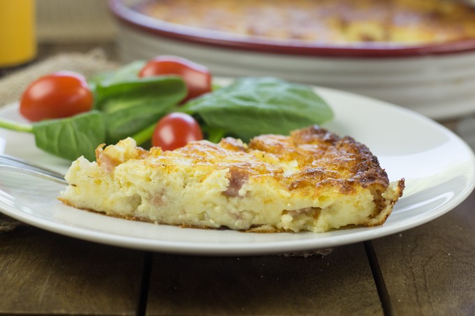 Impossible Pie - Quiche