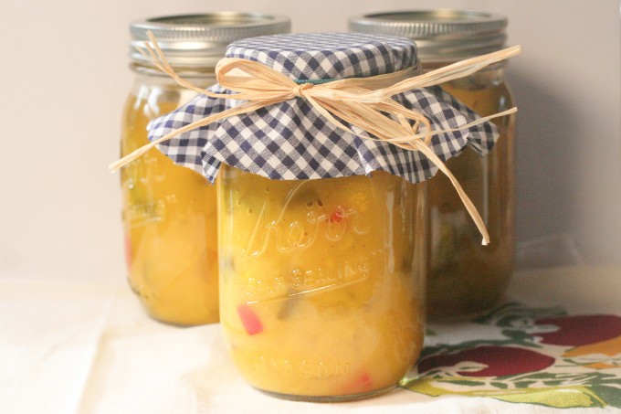 Sweet Mustard Pickles