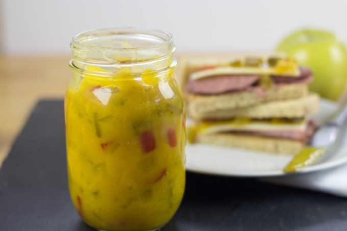 Sweet Mustard Pickles Horizontal