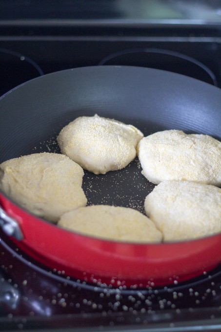 Cooking English Muffins