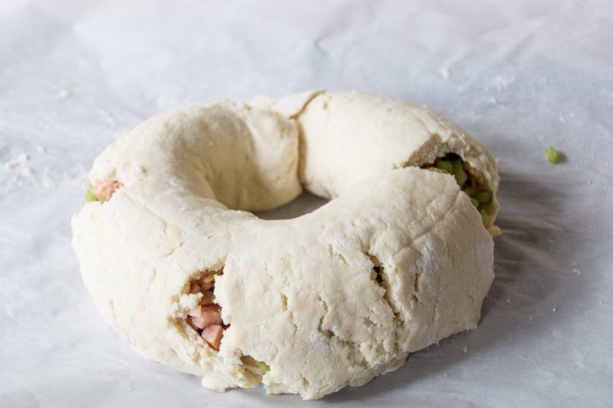 Savory Scone Ring - Uncooked