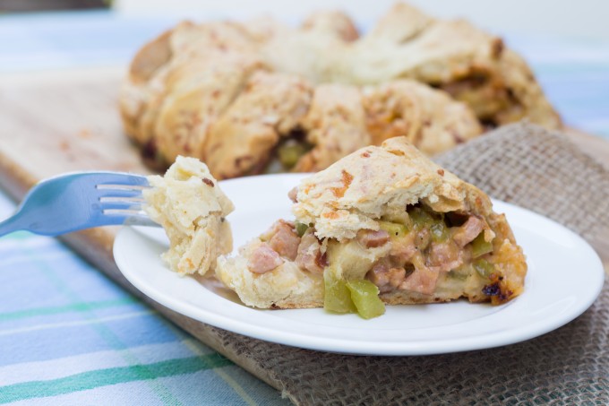 Savory Scone Ring - Slice