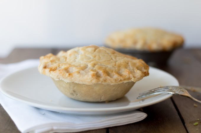 Meat Pie out of Tin