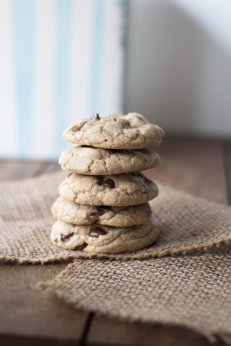 Stack of Chocolate Chip Cookies
