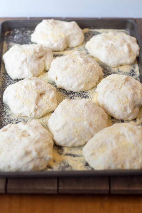 Uncooked English Muffins