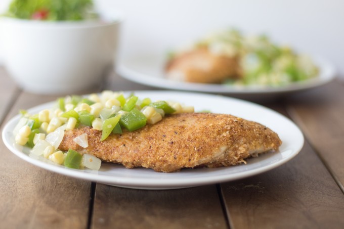 Cornmeal Crusted Chicken