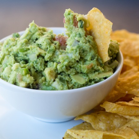 Guacamole and Tortilla Chips