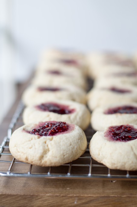 Jam Drops on Cooling Rack