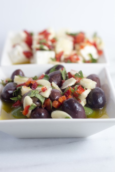 Marinated Olives and Feta