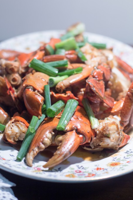 Plate of Chili Crab