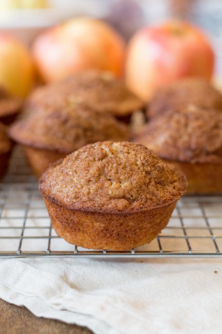 Batch of Apple Cinnamon Muffins