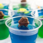 Frog in a Pond using Berry Blue Jello