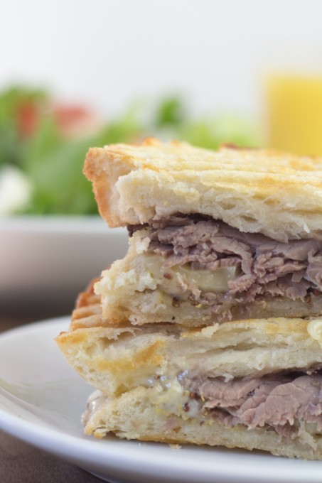 Roast Beef and Cheese Sandwich
