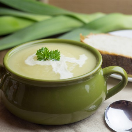 Potato and Leek Soup - Fall Soups