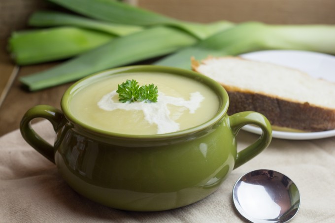 Potato and Leek Soup - Fall Soups