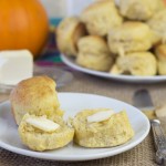 Pumpkin Scones served with Butter