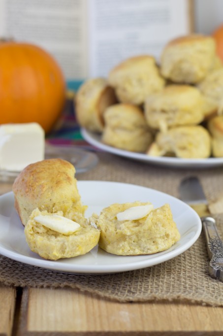 Pumpkin Scones served with Butter