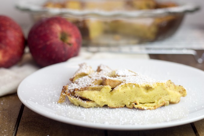 Baked Apple Pancake Slice