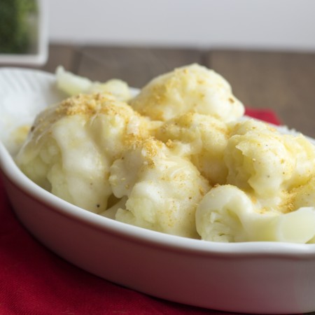 Cauliflower au Gratin - a delicious side