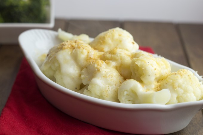 Cauliflower au Gratin - a delicious side