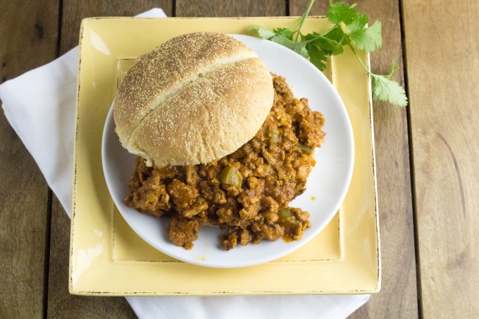 Turkey Sloppy Joes in the Slow Cooker