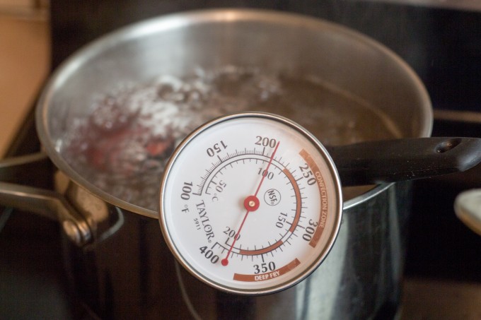 Boiling Water to Check Thermometer