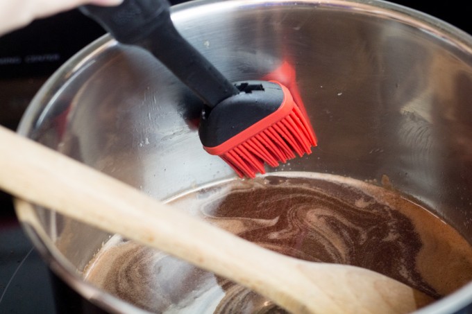 Removing Sugar Crystals