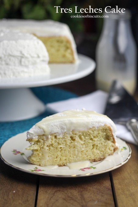 A Slice of Tres Leches Cake