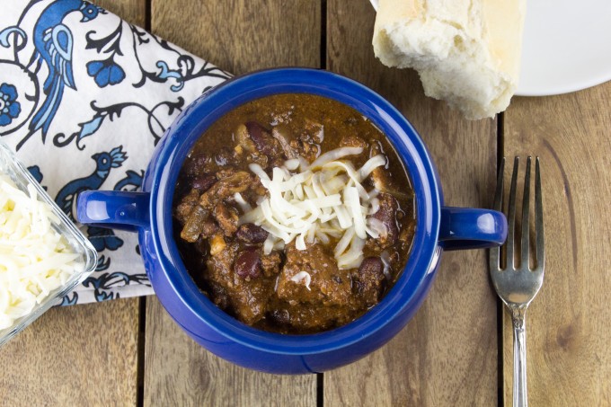 Bowl of Meat Lovers Chili