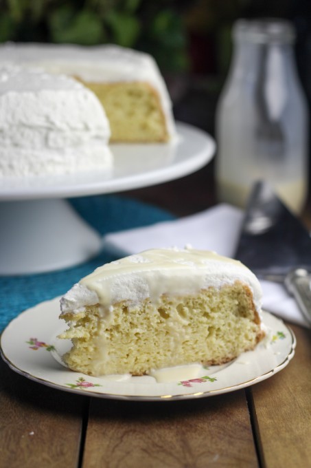 A Slice of Tres Leches Cake