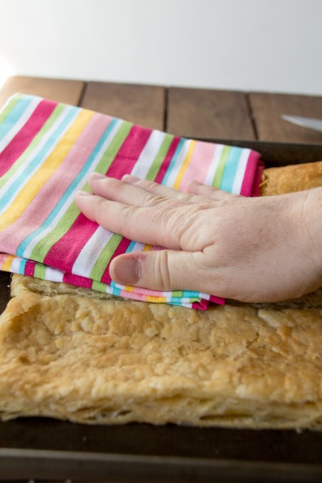 Flattening the Puff Pastry